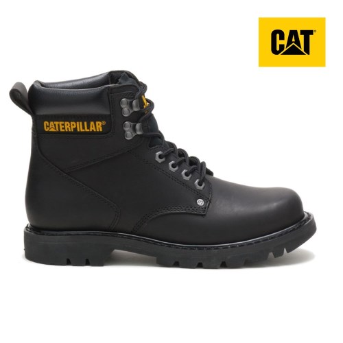 Caterpillar Second Shift Werkschoenen Heren Zwart (BQFN.NL)